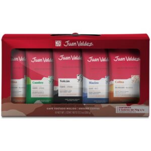 Juan Valdez Premium Ground Coffee Sachets Kit 350g