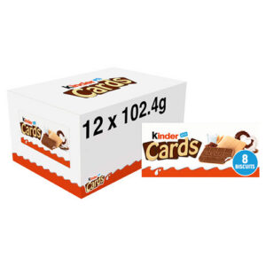 Kinder Cards T(2x4) x12 box