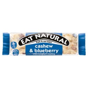 Eat Natural F&N Cashew & Blueberry With A Yoghurt Coating 40g