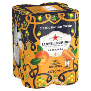San Pellegrino Classic Taste Aranciata 330ml Can
