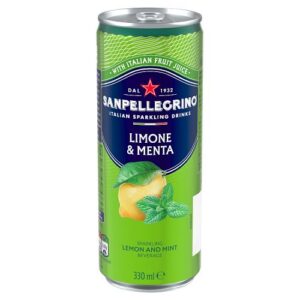 San Pellegrino Limone & Menta (Lemon & Mint) 330ml Can