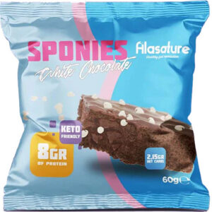 Alasature Protein Sponies White Chocolate 50g