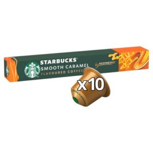Starbucks Smooth Caramel Flavoured Coffee 10Cap 51g