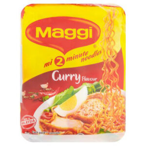 Maggi 2 Min Instant Noodles Curry 5x79g