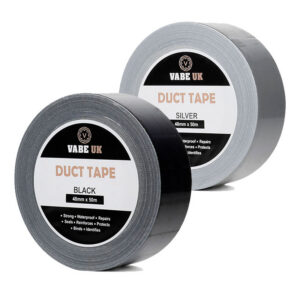 Duct Tape - 48mm x 50m Gaffer Tape -Water Resistant Heavy Duty Grey Tape