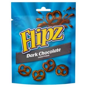 Flipz Pouches Dark Chocolate Pretzels 100g