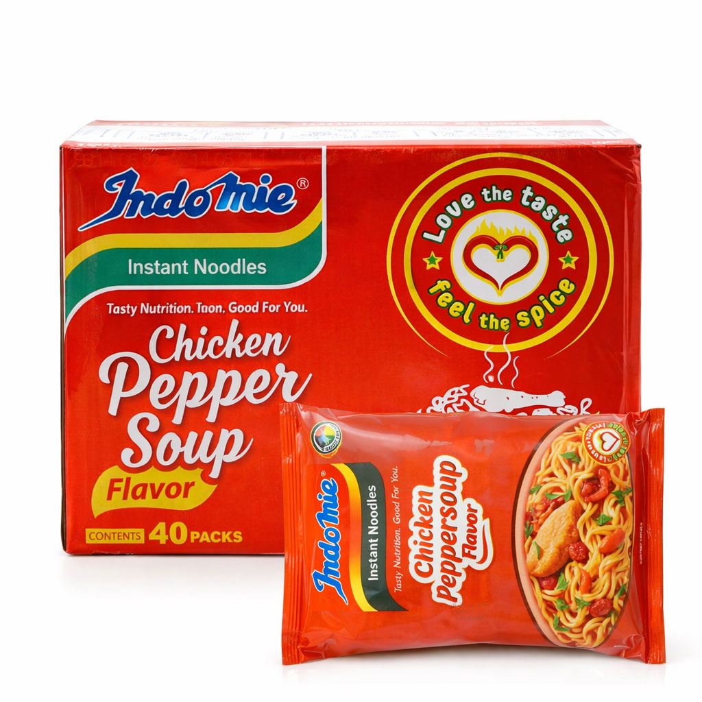 Indomie Pepper Soup Noodle 70g X 40