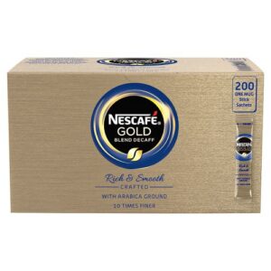 Nescafé Gold Blend Decaffeinated Instant Coffee 200 Sachets x 1.8g