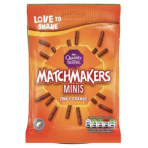 Quality Street Matchmakers Minis Zingy Orange Bag 120g