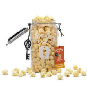 Popcorn Shed Say Cheese! Cheddar Cheese Popcorn Gift Jar 135g
