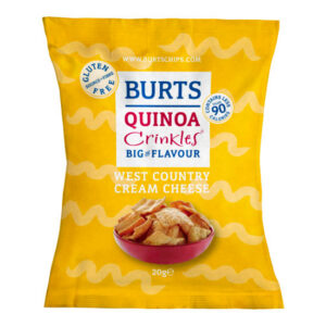 Burts Quinoa Crinkles West Country Cream Cheese