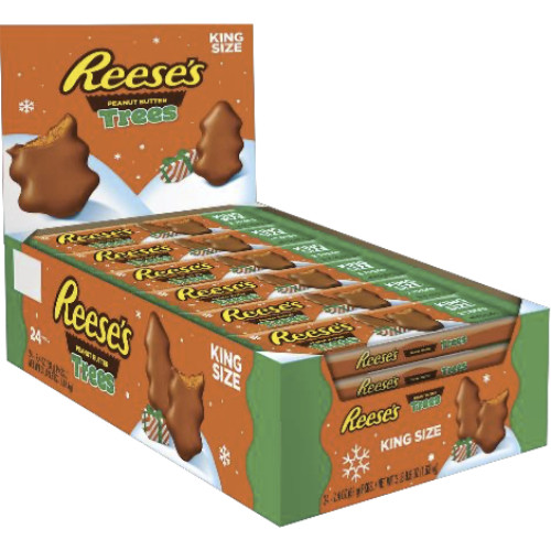 Reese’s Peanut Butter Christmas Tree King Size Milk Chocolate  24x68g - Image 2