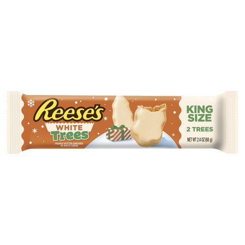 Reese’s Peanut Butter Christmas Tree King Size White Chocolate  24x68g