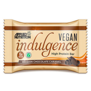 VEGAN Indulgence Bar 50G Belgian Choc Caramel X 12 Units