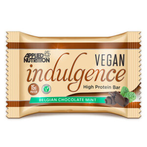 VEGAN Indulgence Bar 50G Belgian Choc Mint X 12 Units