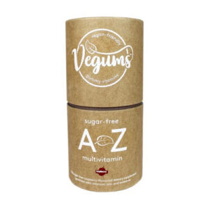 Vegums Vegums Raspberry Sugar Free A-Z Multivitamins 120 Gummies Refill Pack Tube